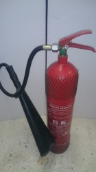 3333 - 5 kg carbondioxide extinguishers, Used, Screened carbondioxide extinguishers