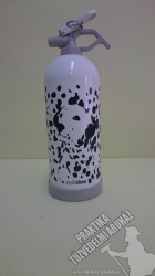 0112Ó- Ogniochron Dalmatian, Design 1 kg powder extinguisher ABC powderextinguisher