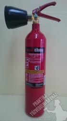 0222Ó Ogniochron 2 kg fire extinguisher Carbon dioxide extinguisher Carbondioxide extinguisher CO2 34B fire rating