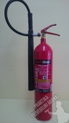 0555Ó Ogniochron 5 kg fire extinguisher Carbon dioxide extinguisher Carbondioxide extinguisher CO2 89 B fire rating