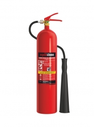 0555Ó Ogniochron 5 kg fire extinguisher Carbon dioxide extinguisher Carbondioxide extinguisher CO2 89 B fire rating