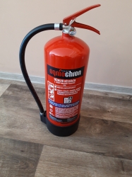0006ÓV Ogniochron Manometer 6 liter water extinguisher 13 A fire rating waterextinguisher