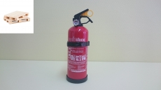 0111Ó- Ogniochron Manometer 1 kg powder extinguisher ABC powderextinguisher 8A 24BC fire rating