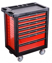 SSZERKOCSI – Tool cabinet, material storage repairingcabinet, with 7 drawers, 250 kg carrying capacity, 97x77x46 cm, repairing cabinet